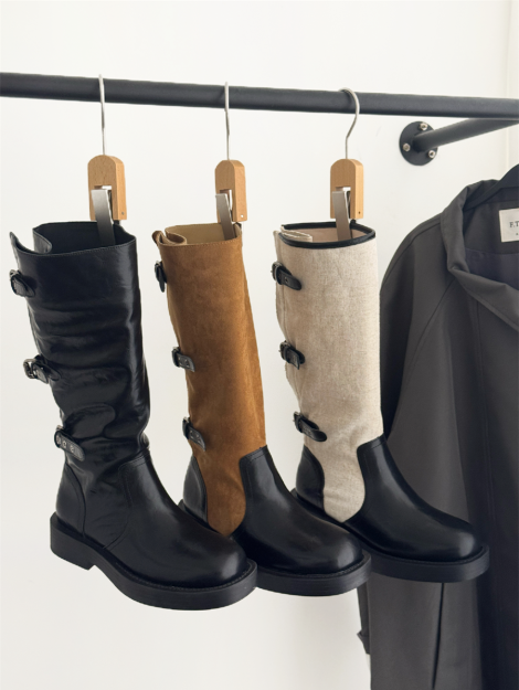 black-color-block-retro-high-top-riding-boots-for-women-autumn-belt-buckle-chunky-heel-leg-lengthening-over-the-knee-niche-long-boots